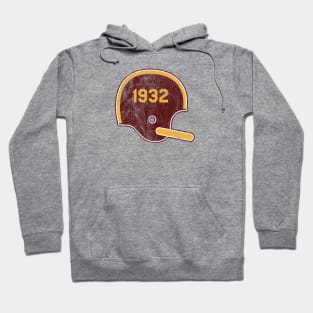 Washington Commanders Year Founded Vintage Helmet Hoodie